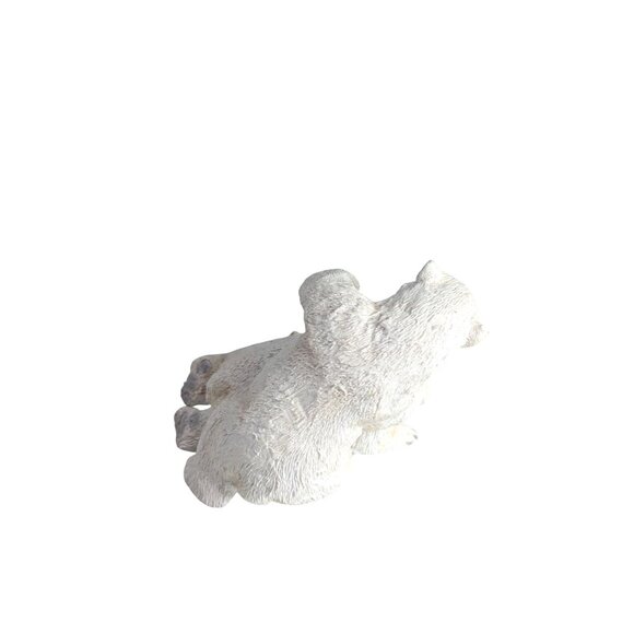 Heritage Artists Polar Bear Pair With Rabbit Figurine Canada 4"x3" Resin Sculptu - Picture 3 of 6